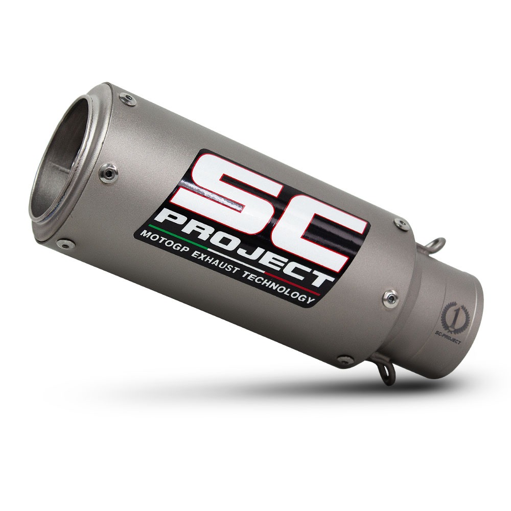 SC Project Exhaust Modification 60MM Titanium Alloy CR-T Tail Pipe
