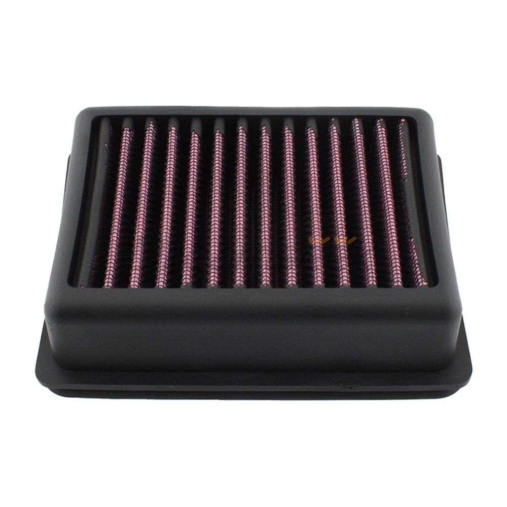 ไอดีทําความสะอาดกรองอากาศสําหรับ Triumph Bonneville T100, T120, Street Scrambler, Street Cup, Street Twin Red Motorcycle Replacement Element