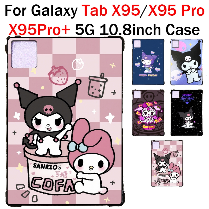 สําหรับ Android 12 แท็บเล็ต Galaxy X95 X95 Pro 10.8 นิ้ว Soft TPU สี่มุม Anti-Drop กรณี X95Pro น่ารั