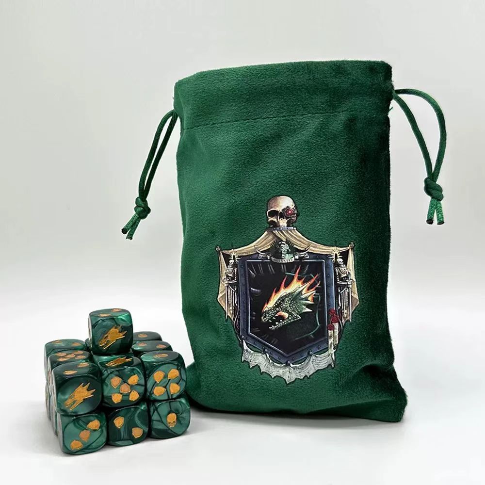 Y-228 40K Salizard Racial Dice (16mm Dice 20+Storage Bag) OBWI