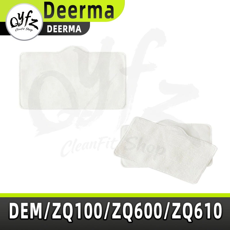 Qyfz เหมาะสําหรับ Deerma zq610, zq600, zq100 ผ้าทําความสะอาดซับ, เปลี่ยนมอเตอร์ไอน้ํา, อุปกรณ์เสริมเ