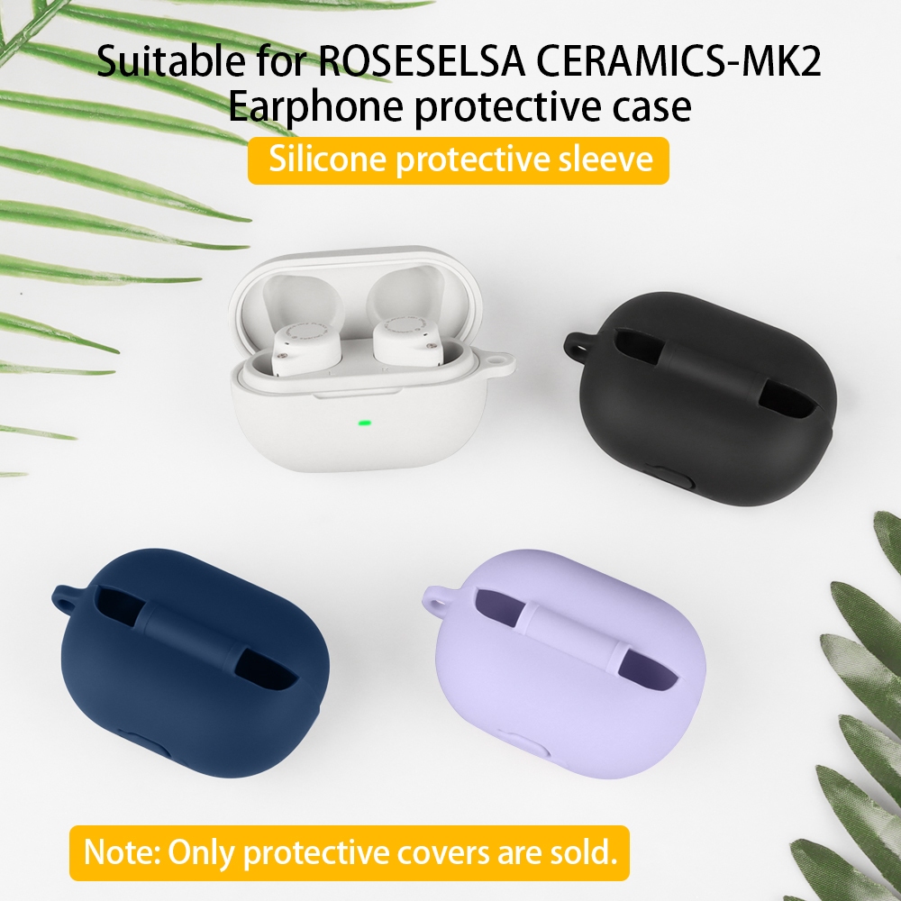 สําหรับ ROSESELSA CERAMICS-MK2 เคสป้องกันหูฟัง | ชาร์จโดยไม่ต้องถอดปก