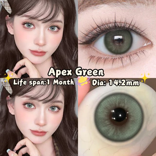 [องศา -0.00 ~ -5.00] UYAAI คอนแทคเลนส์นิ่ม สีฟ้า สีเทา คอนแทคเลนส์ตาโต 14.2 มม.