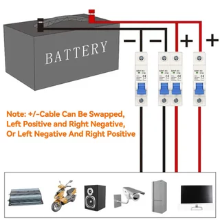 PowMr 10A -63A AC และ DC Circuit Breaker Miniature Safety Breaker สําหรับพลังงานแสงอาทิตย์สวิทช์ 1POLE Din Rail โลหะ Groove Flame-Retardant วัสดุ