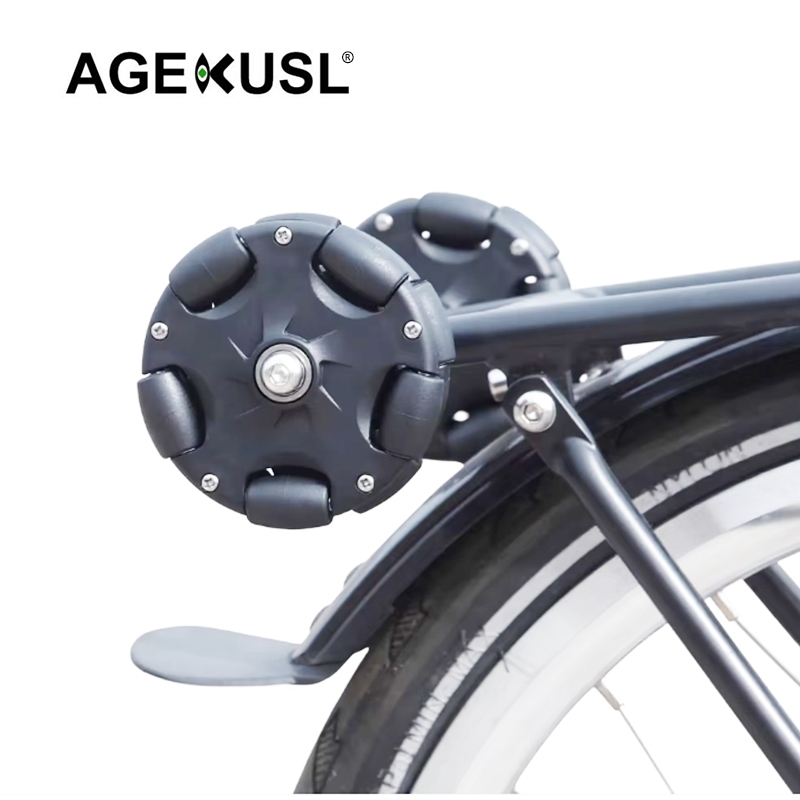จักรยาน AGEKUSL ล้อ 70 มม. Easywheel ออกแบบเงียบและเหมาะสำหรับ Brompton Pikes