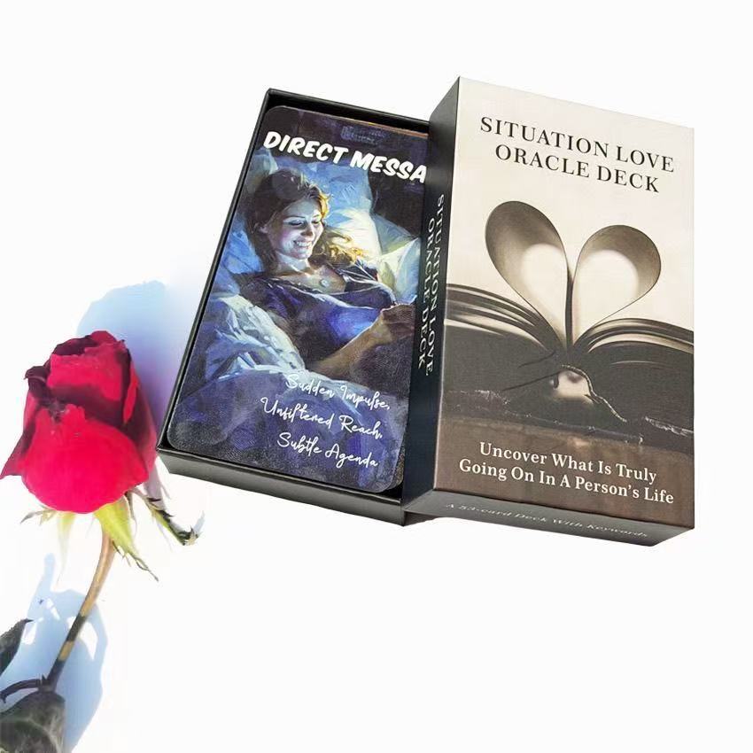 [คลังสินค้าพร้อม] Situation Love Oracle Card การ์ดเกมกระดานภาษาอังกฤษเกม Situation Love Oracle