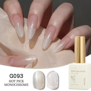 XEIJAYI 15ml - ยาทาเล็บเจลกลิตเตอร์สีเงินอ่อน ติดทนนานและเงางาม เหมาะสำหรับร้านทำเล็บและทำเองที่บ้าน