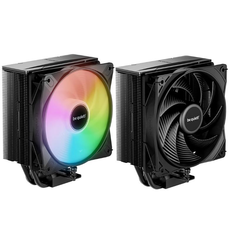 BeQuiet Pure Rock 3 CPU air cooler single tower 4 ท่อความร้อน 190W สําหรับ LGA1851/1700/1200/115x/AM