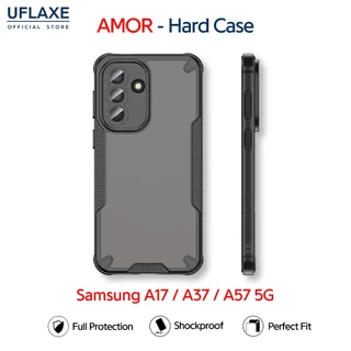 UFLAXE AMOR - เคส Samsung Galaxy A57 / A17 / A37 5G - เคสแข็งกันกระแทกด้าน เคสโทรศัพท์กันรอยนิ้วมือการปกป้องเต็มรูปแบบ