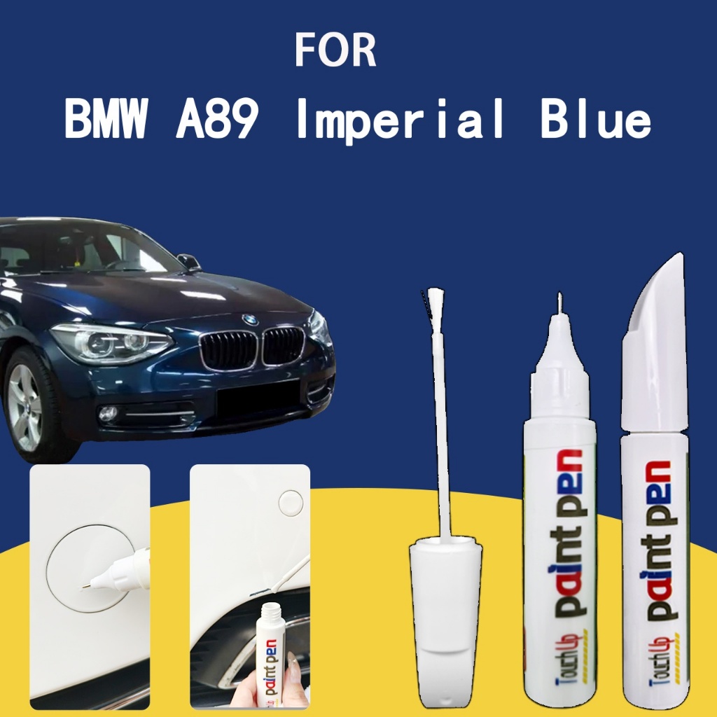 สําหรับ BMW A89 Imperial Blue Scratch Pen Applicator พร้อมสีสัมผัสในตัว
