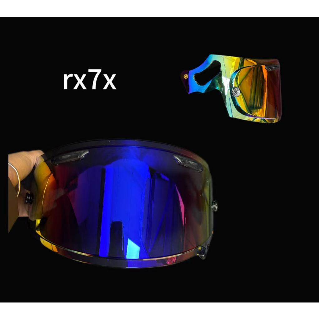 [2025ใหม่] RX7X เลนส์หมวกกันน็อคพื้นผิวตรงไฟฟ้า Adapt RX7V NEOXDVAS กระจกเลนส์หมวกกันน็อครถจักรยานยนต์ ราคา ถูกที่สุด ดีลบีเคเค แกลเลอรีภาพที่ 6