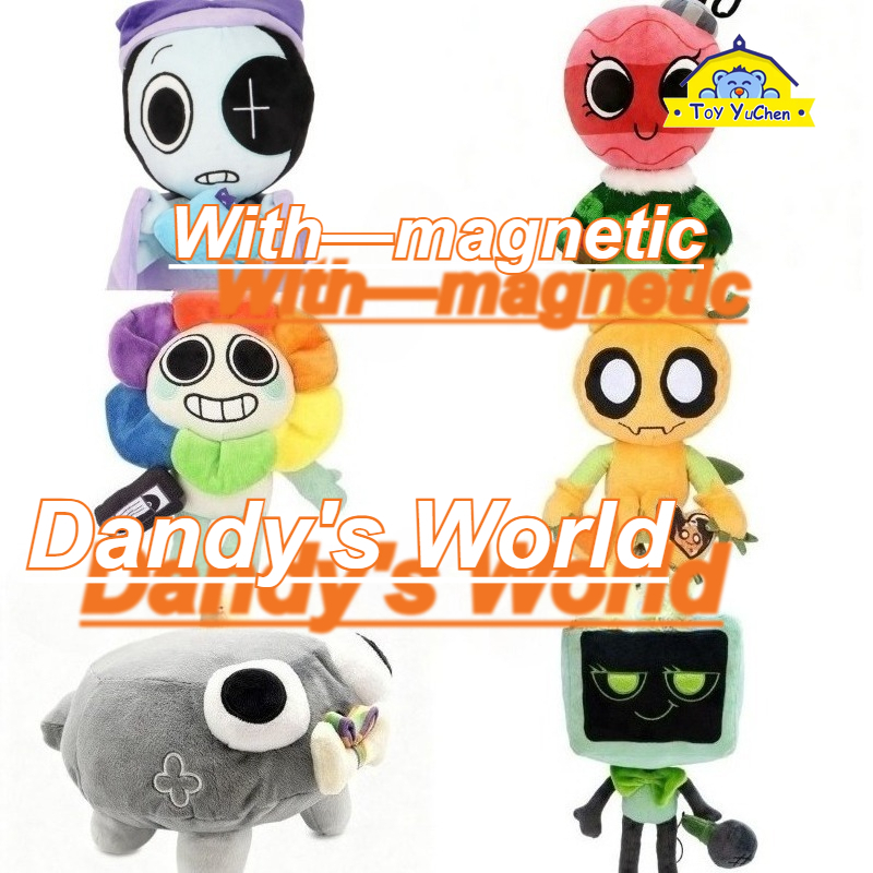 Dandy's World Astro Vee Gourdy Dandy ตุ๊กตาผ้ากํามะหยี่คริสต์มาส ตุ๊กตาของเล่น ของขวัญสําหรับเด็ก