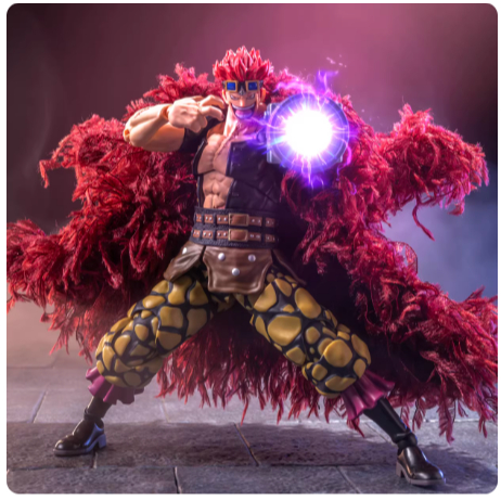 NANA Bandai SHF One Piece Eustass "Captain" Kidd Clothes Handheld Figures Cape