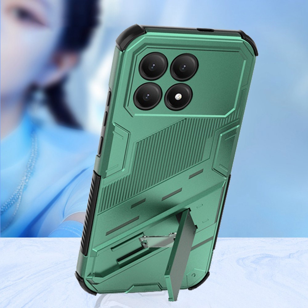 ปลอกสําหรับ POCO F8 Pro Ultra Case F8Pro F8Ultra Stand Cover Matte Anti-skidding โทรศัพท์ Protector 