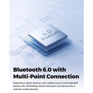 หูฟังไร้สาย SoundPEATS Q3 Pro Bluetooth 6.0 Dual Mics ANC Gaming Mode App Support