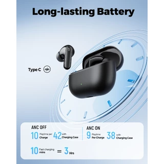 หูฟังไร้สาย SoundPEATS Q3 Pro Bluetooth 6.0 Dual Mics ANC Gaming Mode App Support