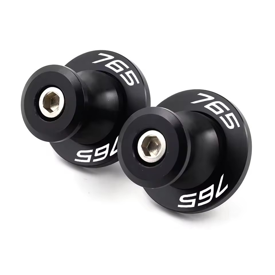 สําหรับ Street Triple 765 RS 765 R 765 S 2017-2025 ด้านหลังเพลา Swingarm Spools แกนสกรู Bobbin Stree