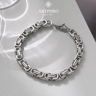 อาร์ทิฟโร สร้อยคอและสร้อยข้อมือเหล็กไทเทเนียมสําหรับผู้ชายแสดงเสน่ห์ผู้ชายของขวัญที่สมบูรณ์แบบสําหรับแฟน