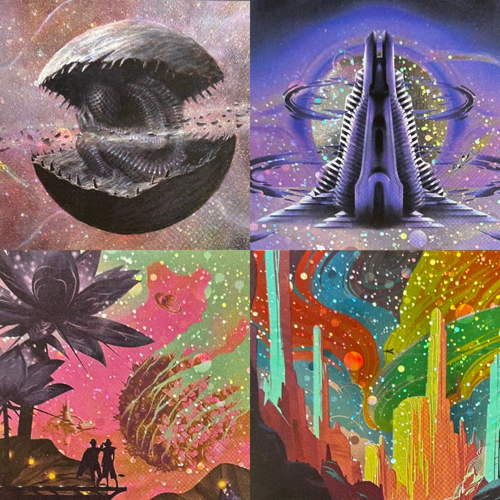 EDH การ์ดทดสอบโฮมเมด - Galaxy Foil E0S - EOE Series