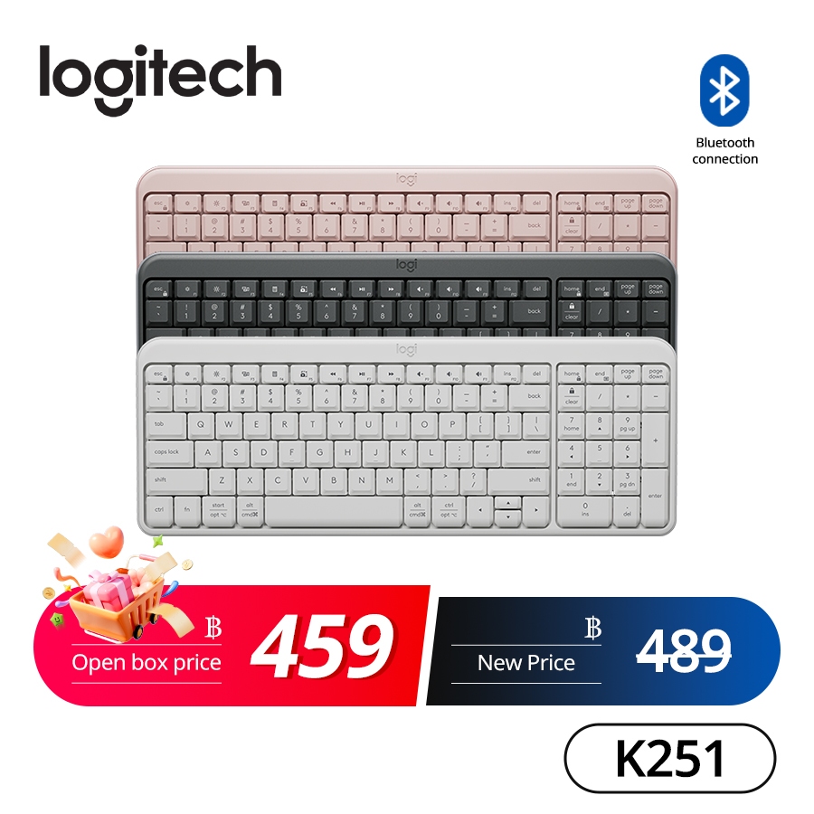 USEDLogitech Logitech K251 Wireless Bluetooth 99-Key Compact Keyboard