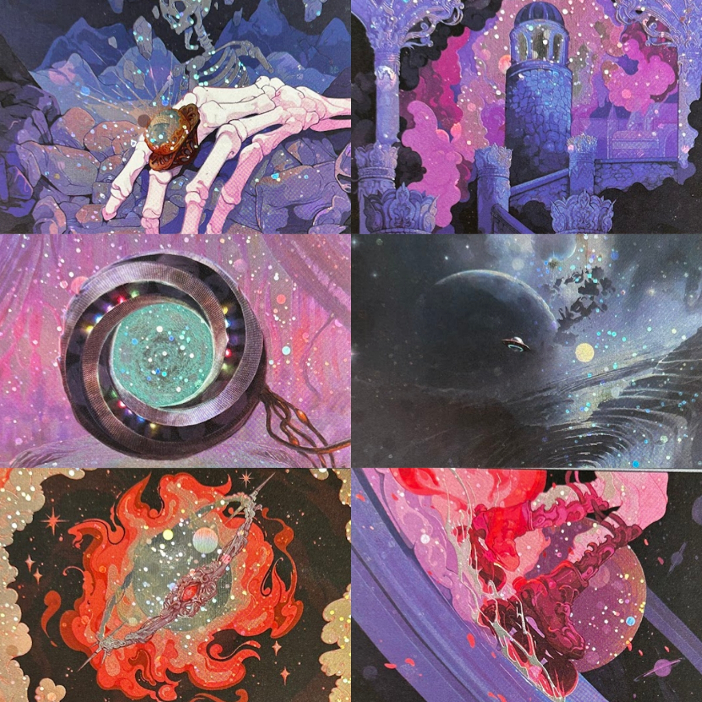 การ์ดทดสอบทำมือ EDH - Galaxy Foil E0S Series