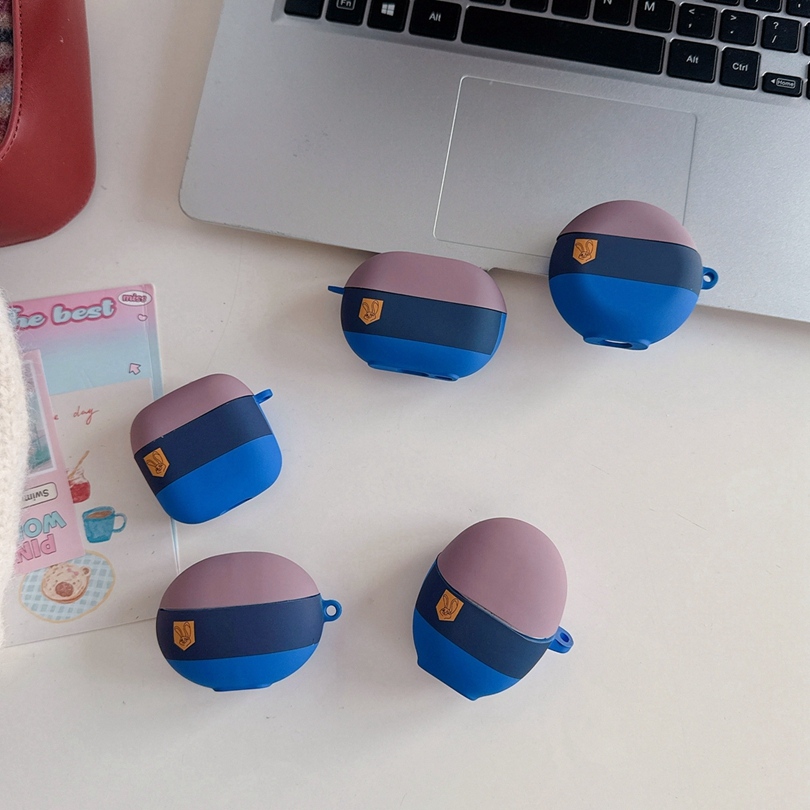 Zootopia Nick Judy สําหรับ HUAWEI Freebuds SE 4/SE 3/SE 2/Pro 5/Pro 4/Pro 3/Pro 2/ฟรีคลิป/คลิป 2/7i/