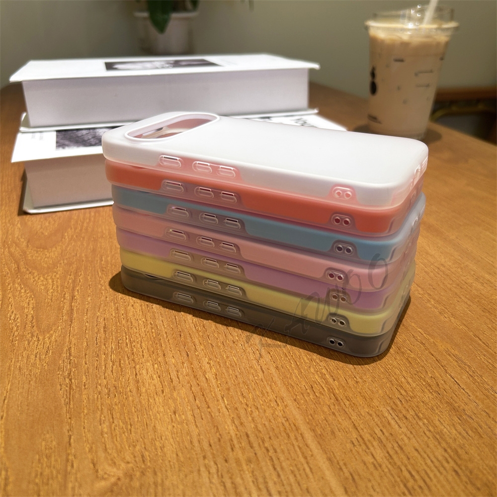 Google Pixel 7 7A 8A 9 Pro 10 Pro XL Jelly Color 2 In 1 Slim Hard PC และ TPU เคสโทรศัพท์ - รูปที่ 2