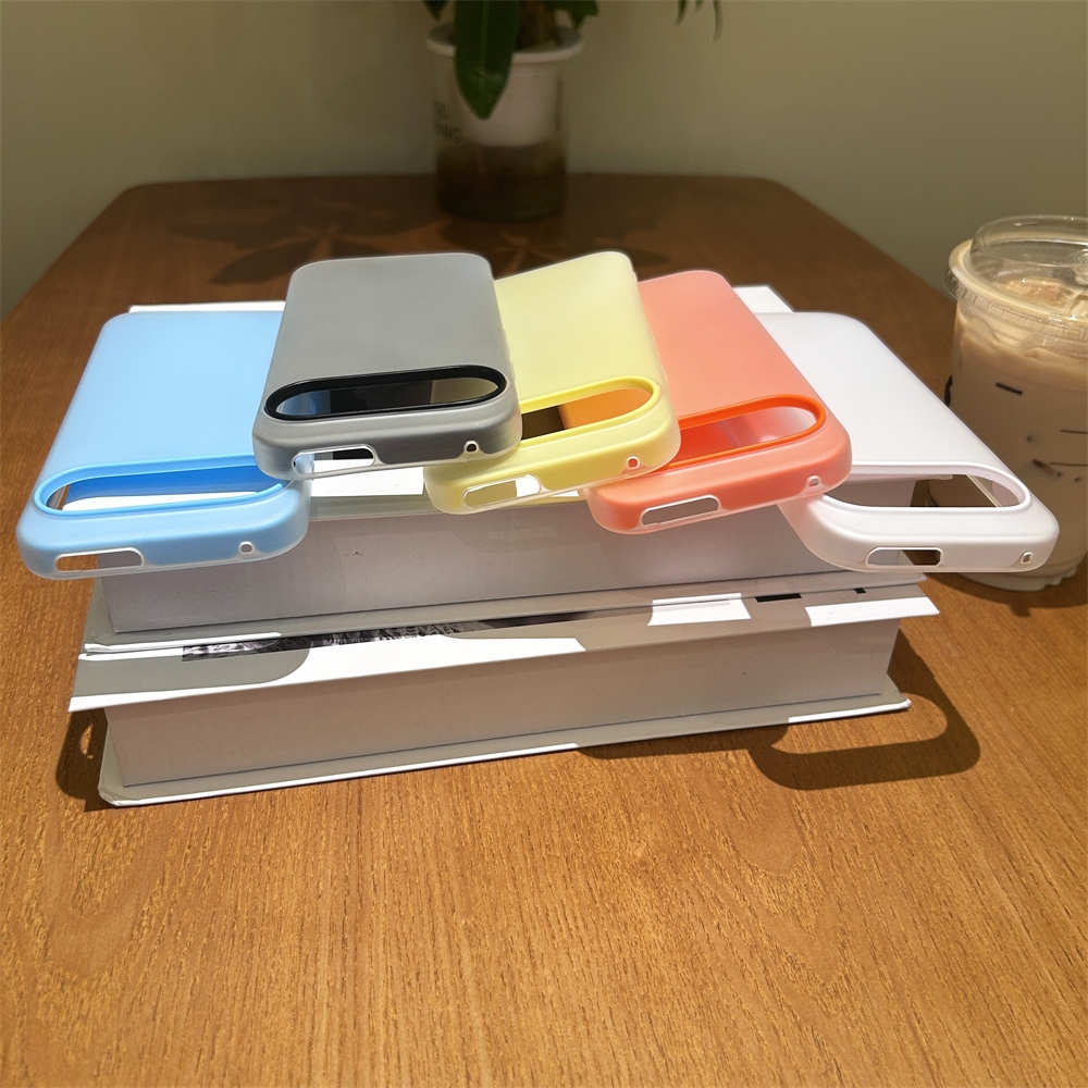 Google Pixel 7 7A 8A 9 Pro 10 Pro XL Jelly Color 2 In 1 Slim Hard PC และ TPU เคสโทรศัพท์ - รูปที่ 7