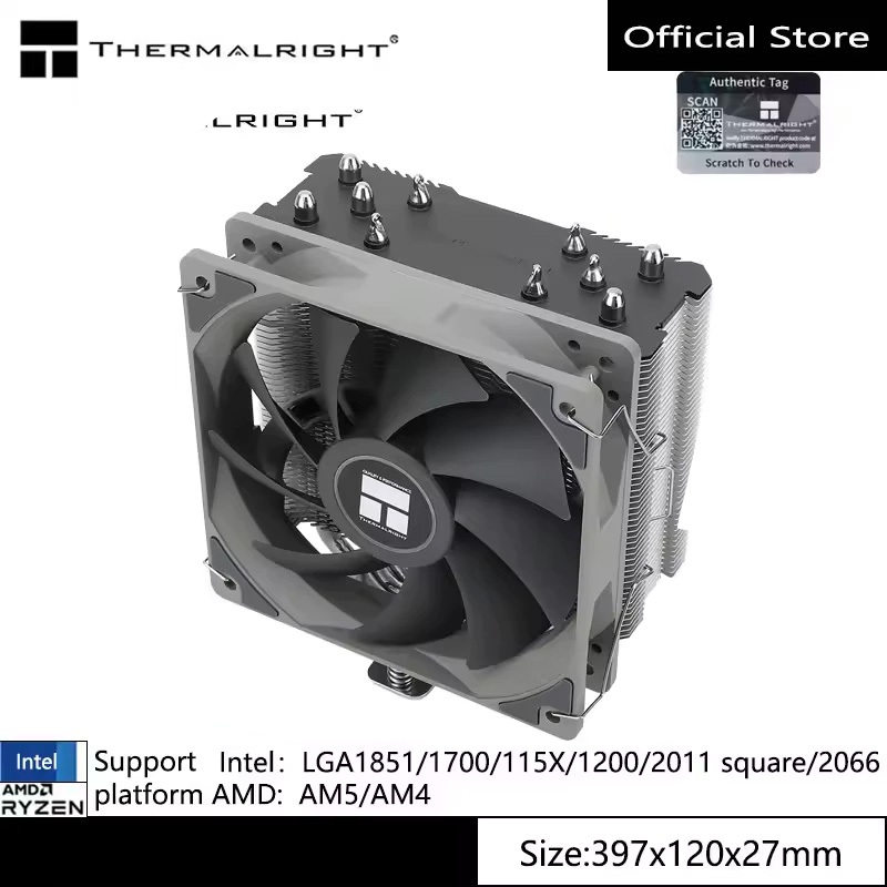 Thermalright Assassin King 120 SE CPU Air Cooler AK120 SE /AK120 สีขาว ARGB/AK120 SE ARGB Cpu Cooler