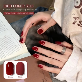 XEIJAYI 15ml - ยาทาเล็บเจลสีแดงใหม่ ติดทนนาน สีสดใส เหมาะสำหรับใช้ทุกวัน