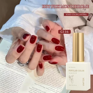 XEIJAYI 15ml - ยาทาเล็บเจลสีแดงใหม่ ติดทนนาน สีสดใส เหมาะสำหรับใช้ทุกวัน