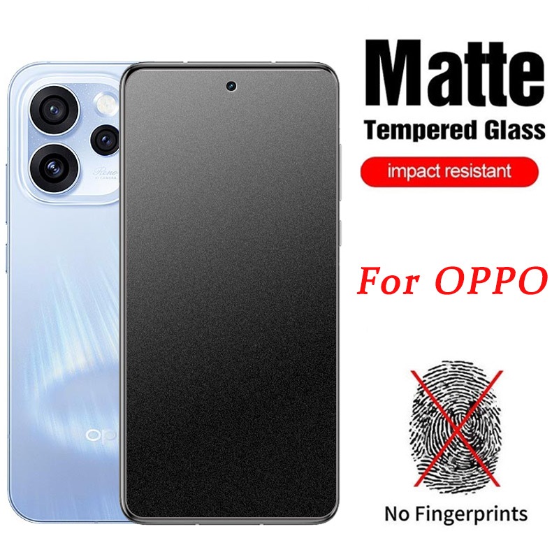 ฟิล์มกระจก ด้าน สำหรับ OPPO Find X9 X8 Reno 15 14 14F 13F 13 12F 11F 8T 8Z 8 7 7Z 6 5 4 3 Pro 6Z 2 2