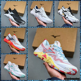 Mizuno Wave Momentum รองเท้ากีฬาในร่มเบาะรองรับมั่นคง