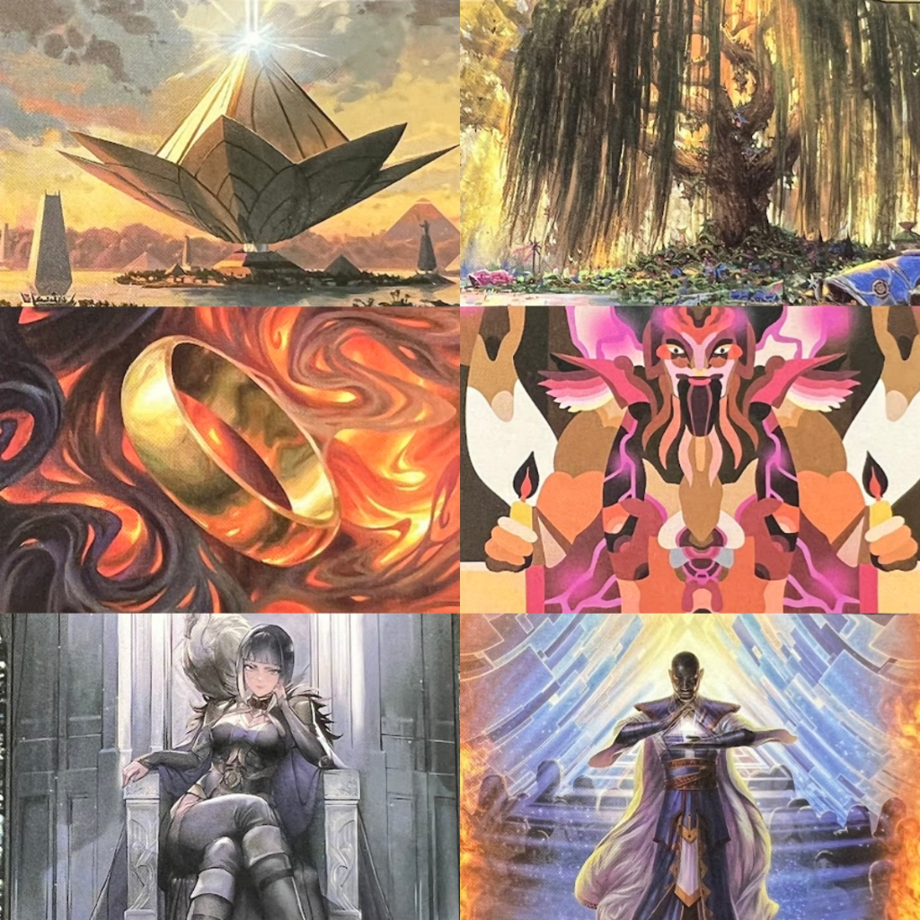 EDH การ์ดทดสอบโฮมเมด - ซีรีส์ Holographic Nonfoil H4