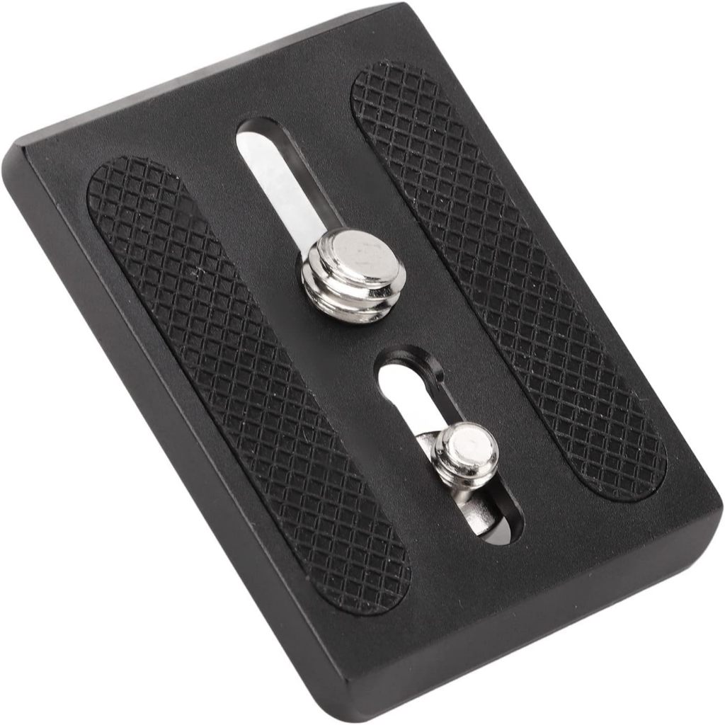 แผ่นปลดเร็วโลหะสําหรับ Sahtler Video 14II, DV 2,DV 4 DV4II,DV 6, DV6, DV8/100 DV-10 3+3 FSB8T/6T FSB