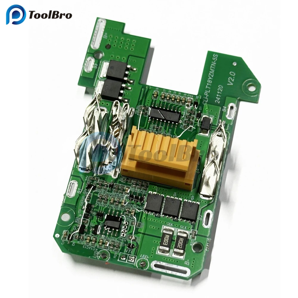 1 PC PCB แผงวงจรสําหรับ Makita BL1815 BL1860 LXT400 BL1850 18V Li-ion แบตเตอรี่ชาร์จแผ่นป้องกันแหล่งจ่ายไฟ