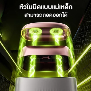 ENCHEN MS006 สีดำ เครื่องโกนหนวดหัวโกนแบบฟอยด์ เครื่องโกนหนวดไฟฟ้าแบบป๊อปอัพ เหมาะสำหรับการเก็บตอหนวดให้เนียบ กันน้ำระดับ IPX7 สินค้ารับประกัน 1 ปี