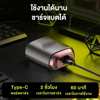 ENCHEN MS006 สีดำ เครื่องโกนหนวดหัวโกนแบบฟอยด์ เครื่องโกนหนวดไฟฟ้าแบบป๊อปอัพ เหมาะสำหรับการเก็บตอหนวดให้เนียบ กันน้ำระดับ IPX7 สินค้ารับประกัน 1 ปี