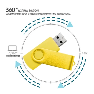 แฟลชไดรฟ์ USB 2.0 คุณภาพสูงสีสันสดใส 32GB 64GB Thumb Drive Key Chain 4GB 8GB 16GB ไดรฟ์ปากกา U Stick Memory Stick 128GB