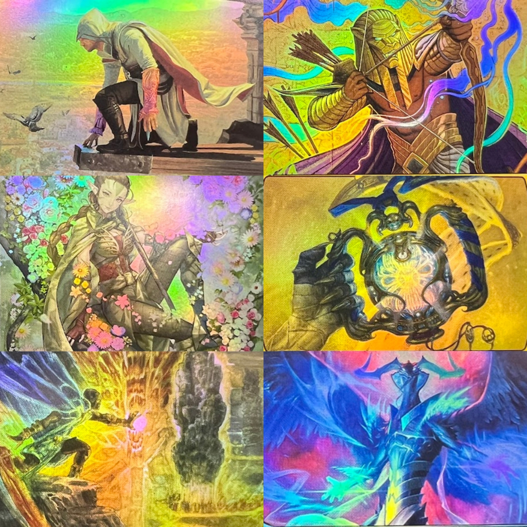 การ์ดทดสอบทำมือ EDH - Foil F4 Series