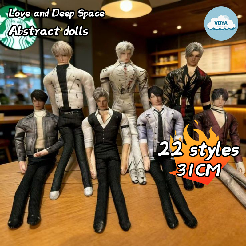31 ซม.Love และ Deep Space Zayne Rafayel Sylus Caleb Xavier บทคัดย่อตุ๊กตา Movable Limbs สนุกตุ๊กตาของขวัญสําหรับสาว