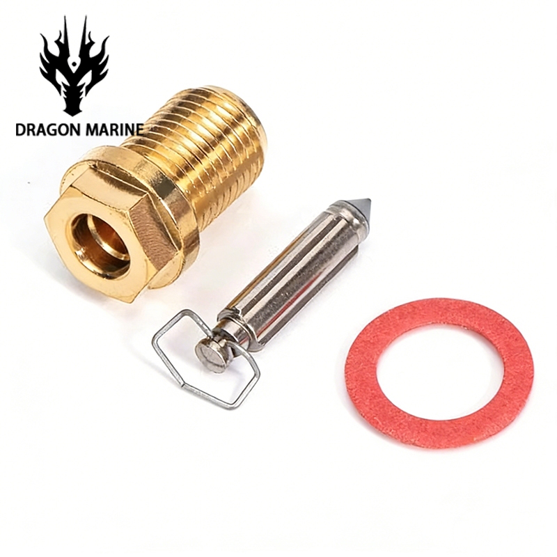 6F5-14390-20 วาล์วเข็มสําหรับ Yamaha 40HP E40G E40J 40J 2 จังหวะมอเตอร์นอก 6F5-14390