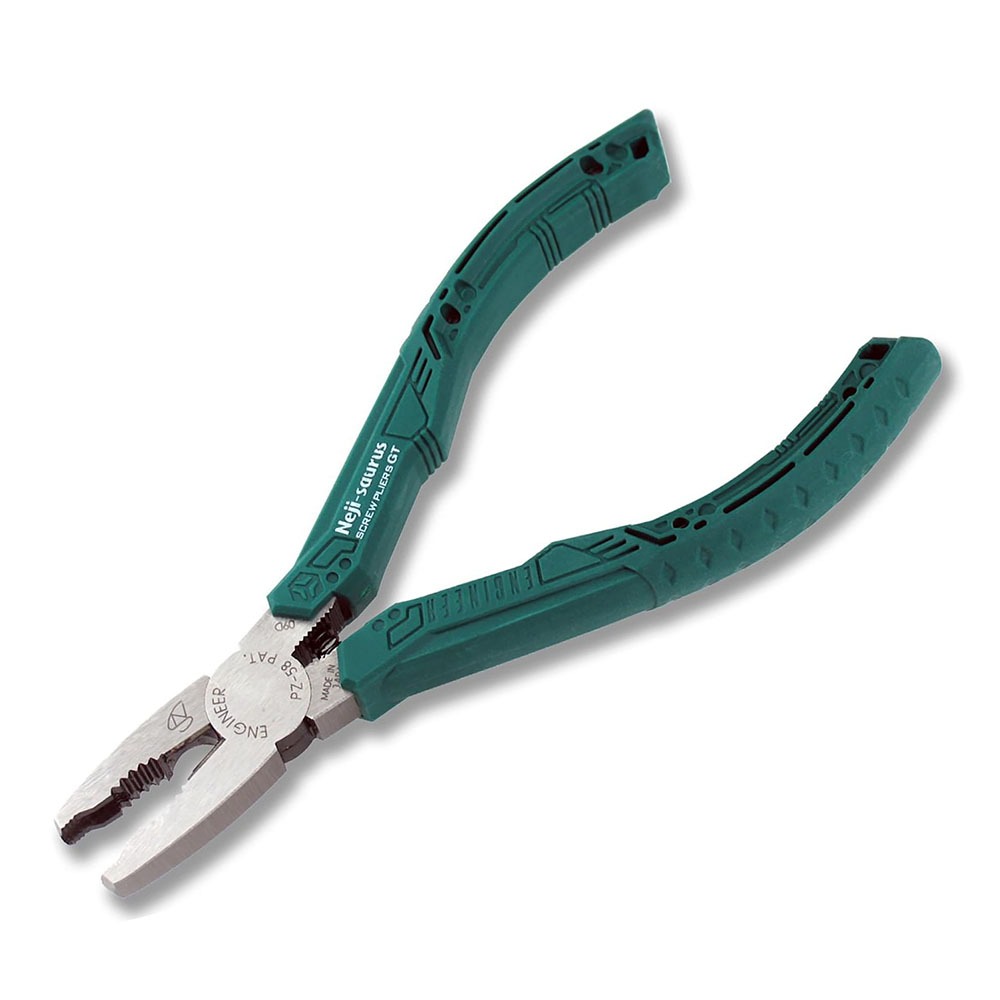 ENGINEER PZ-58 คีมถอนสกรู Stripped Screw Extractor (Combination Pliers) ด้วยปากลื่นเฉพาะสําหรับที่ชํ