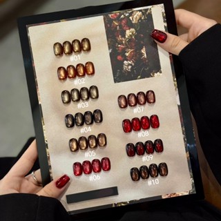 MIANEL Nails Mansabi Glass Bead Cat Eye Nail Polish Glue 202…