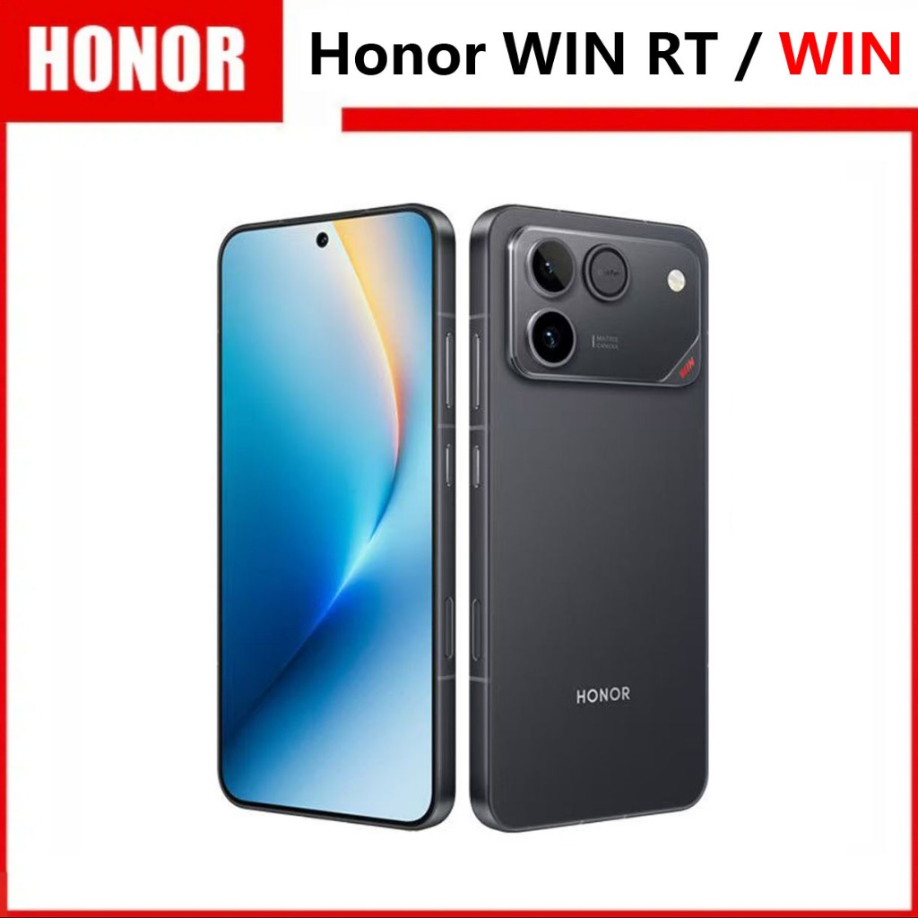 โทรศัพท์มือถือ Honor WIN 5G Snapdragon 8 Gen 5 Elite / Honor WIN RT 5G โทรศัพท์มือถือ 6.83 นิ้ว OLED