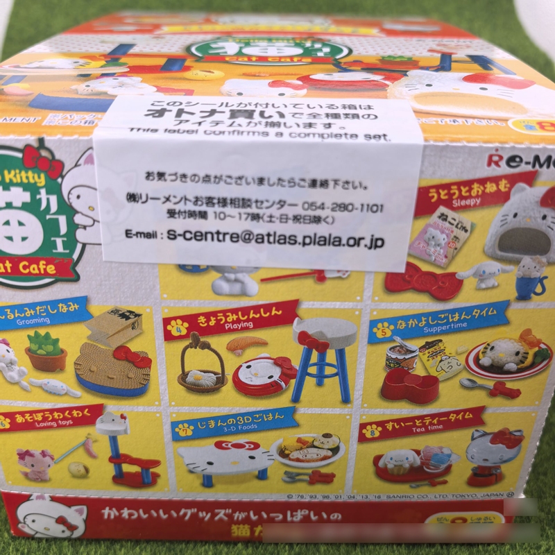 8 ชิ้น/เซ็ตการ์ตูนอะนิเมะขนาดเล็กอาหารของเล่น Hello Kitty รูปที่ 5