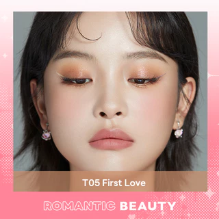 Romantic Beauty Makeup ชุดแต่งหน้า 9 สี ประกอบด้วยอายแชโดว์ บลัชออน ไฮไลท์ และคอนทัวร์ ให้คุณแต่งหน้าได้สวยงามและโรแมนติก