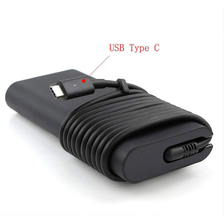 Oem 20V 6.5A 165W USB Type C GAN AC Adapter Charger สําหรับ Dell Inspiron 14 PLUS 7430 แหล่งจ่ายไฟ L