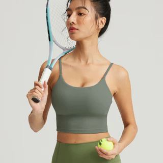 AirActive สปอร์ตบรา MotionFlow Bra มีฟองน้ำ น้ำหนักเบา ระบายอากาศ สายบ่าปรับได้ ดีไซน์เข้ารูป เหมาะสำหรับฟิตเนส วิ่ง โยคะ