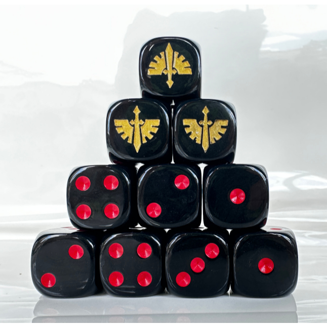 Warhammer Dice WORD BEARERS DICE Warhammer Dice Dark Angel Dice Warhammer 40K Dice